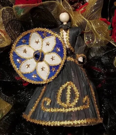 Folklorico Mariachi Wreath | Mexican Folk Art | Artisan Gift