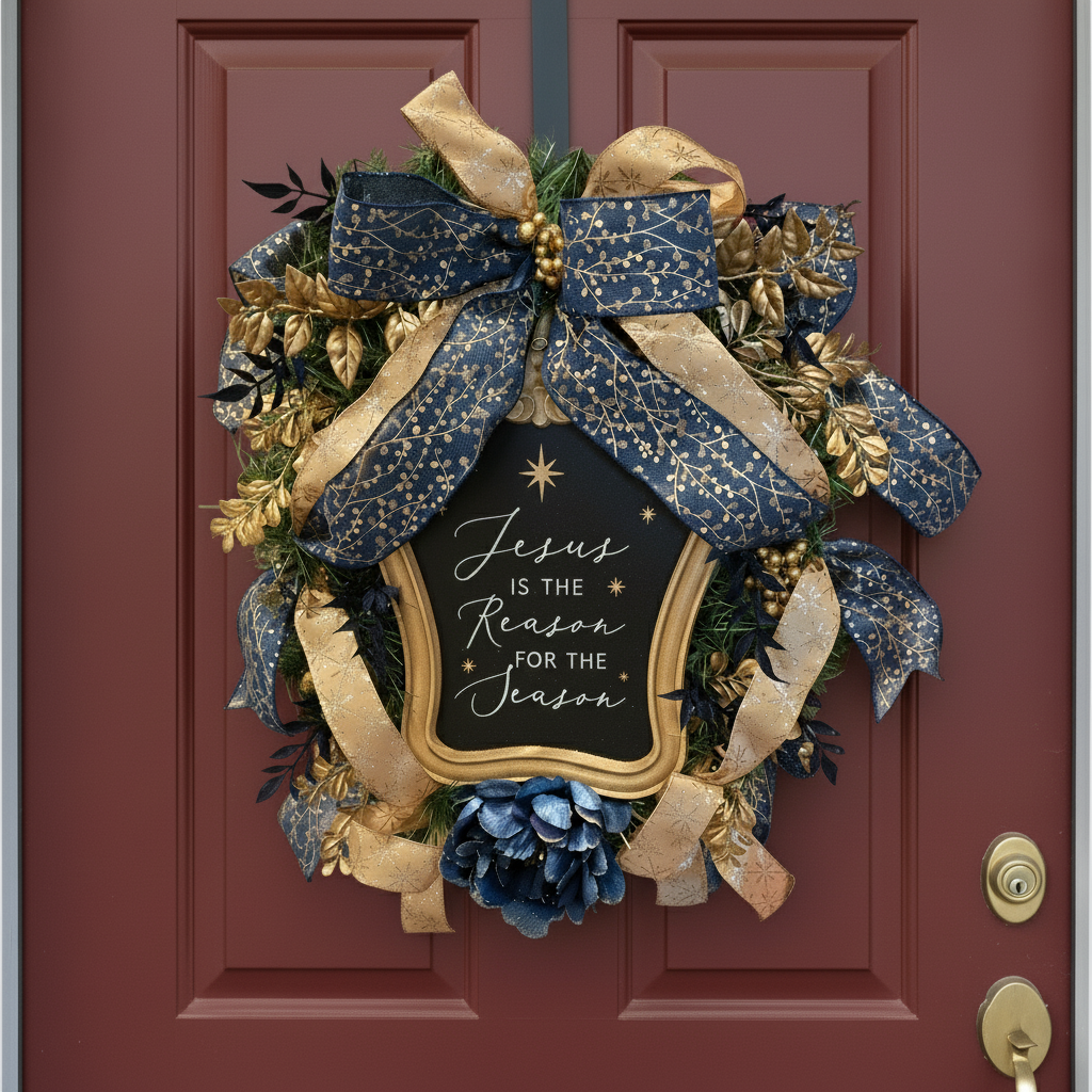 Jesus is the Reason Wreath