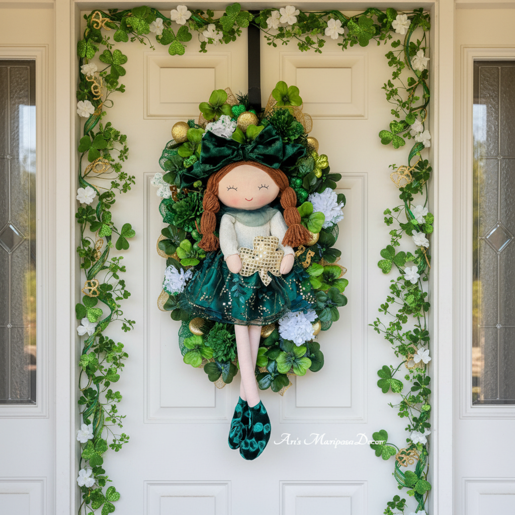 St. Patrick's Day Door Background